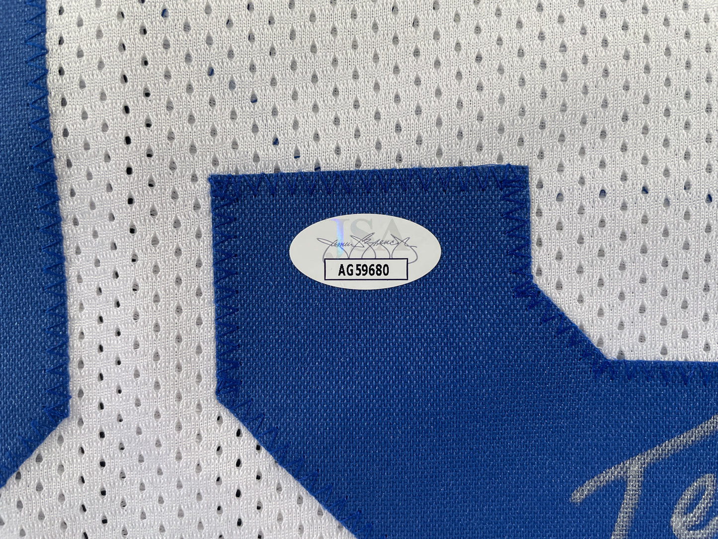 BILLY JOE DUPREE DALLAS COWBOYS SIGNED WHITE JERSEY w/INSCs XL JSA COA