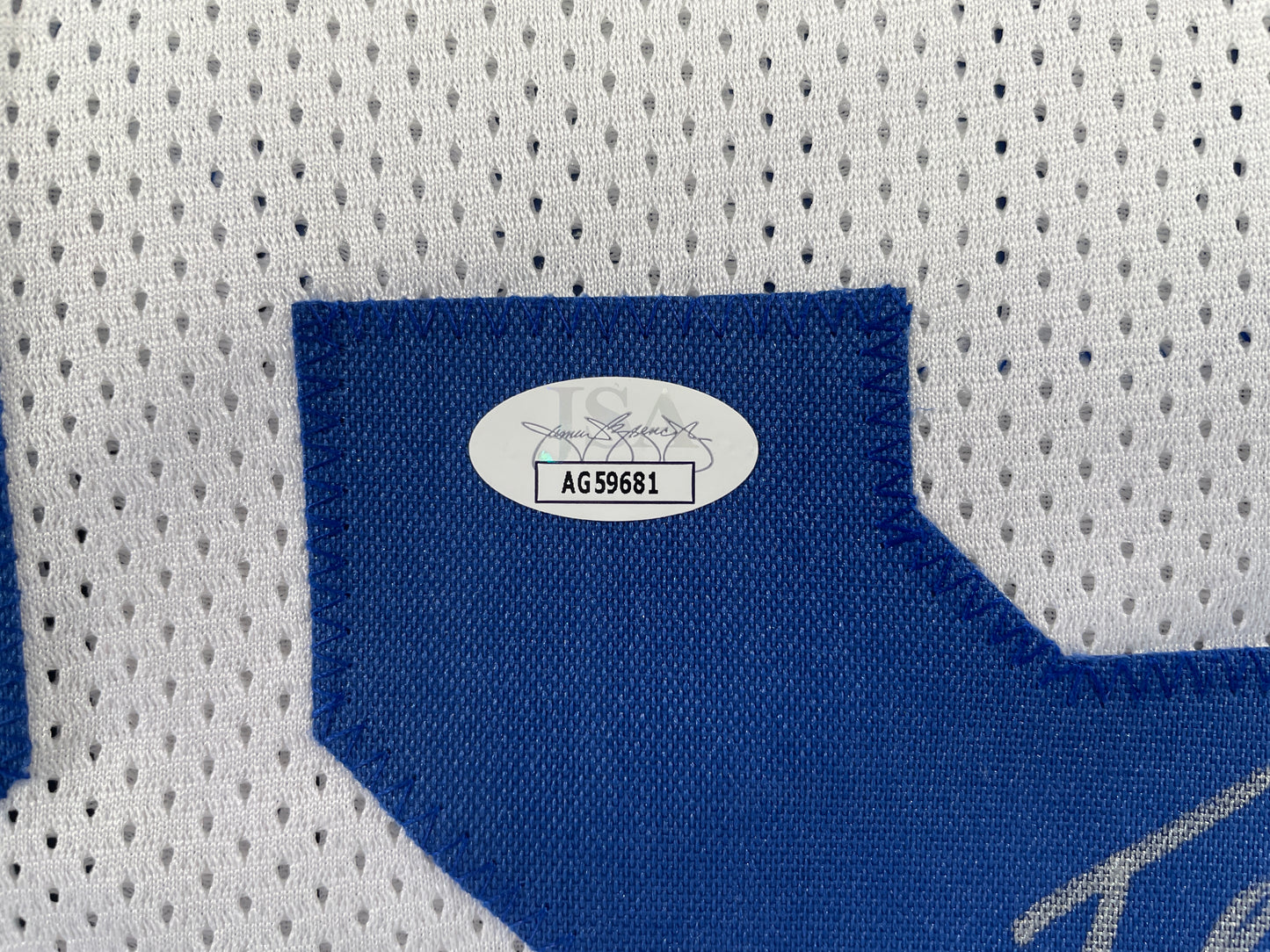 BILLY JOE DUPREE DALLAS COWBOYS SIGNED WHITE JERSEY w/INSCs XL JSA COA