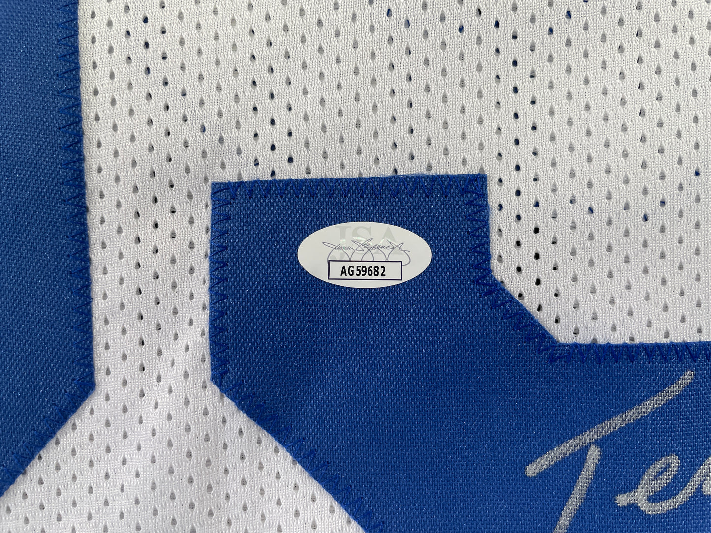 BILLY JOE DUPREE DALLAS COWBOYS SIGNED WHITE JERSEY w/INSCs XL JSA COA