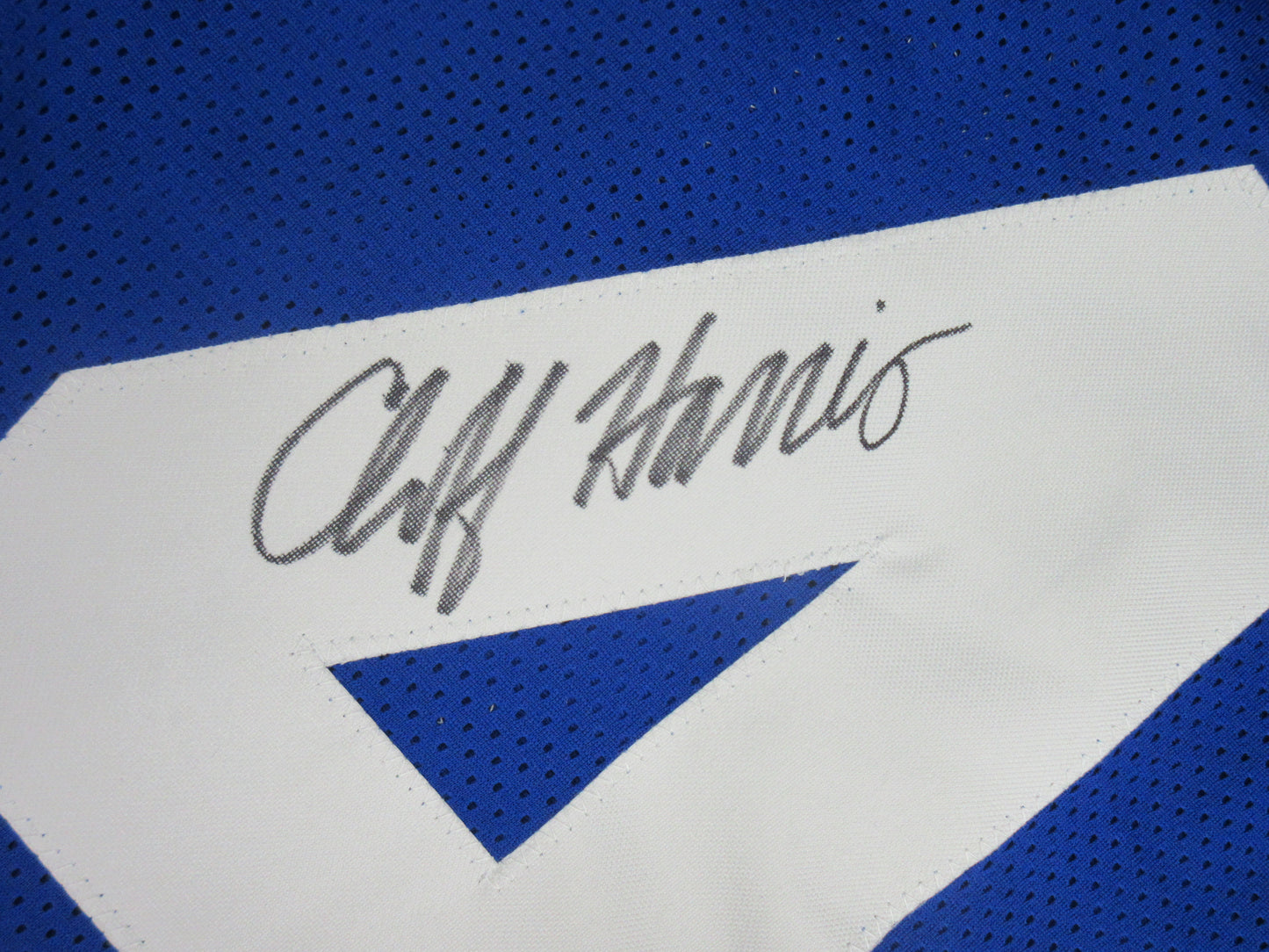 CLIFF HARRIS DALLAS COWBOYS SIGNED Throwback JERSEY 3XL BAS COA