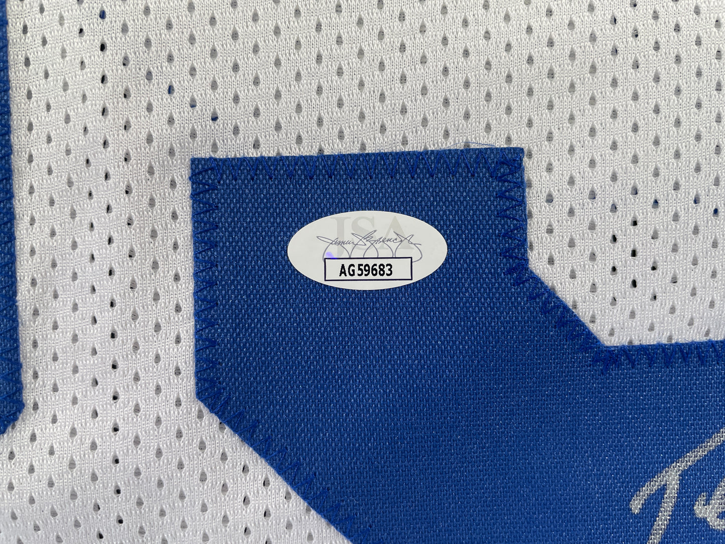 BILLY JOE DUPREE DALLAS COWBOYS SIGNED WHITE JERSEY w/INSCs XL JSA COA