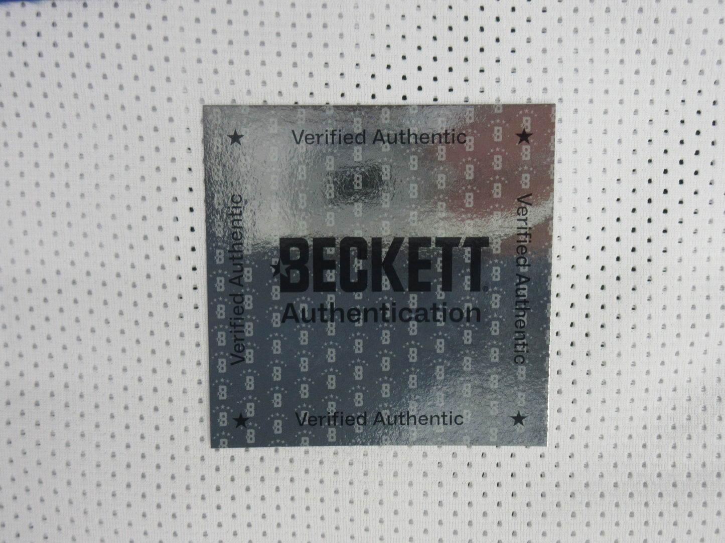 CHARLES HALEY DALLAS COWBOYS SIGNED WHITE JERSEY BAS COA