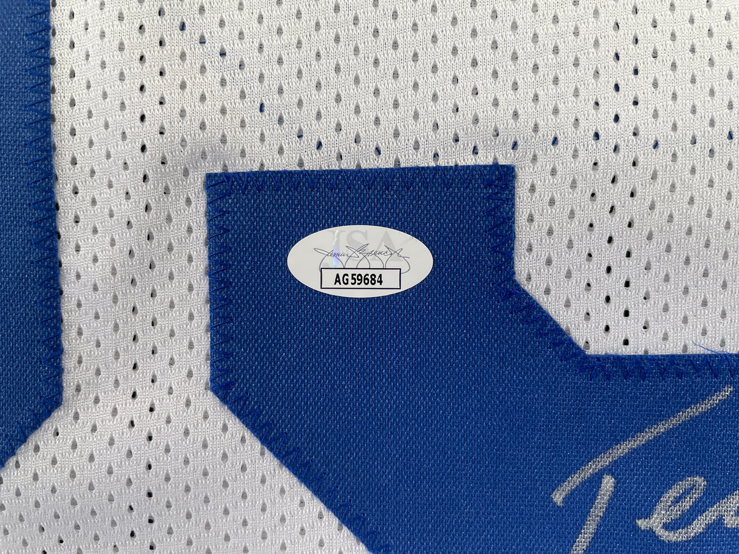 BILLY JOE DUPREE DALLAS COWBOYS SIGNED WHITE JERSEY w/INSCs XL JSA COA