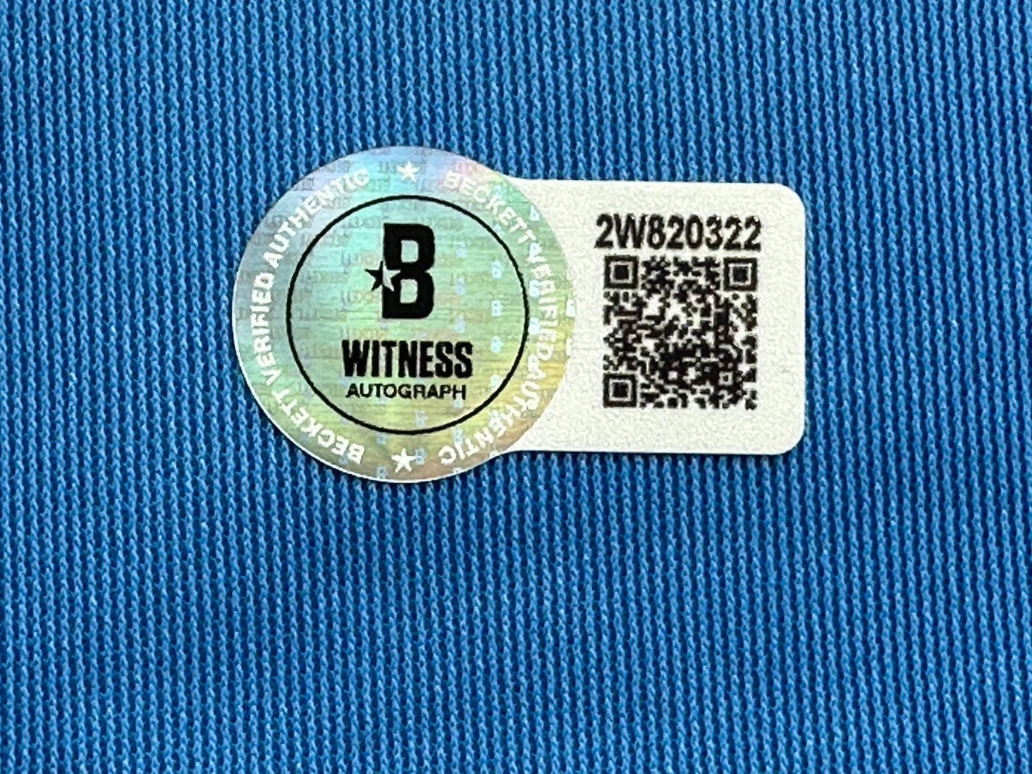 EARL CAMPBELL SIGNED WHITE FOOTBALL JERSEY Houston Oilers w/ "HOF 91" BAS COA