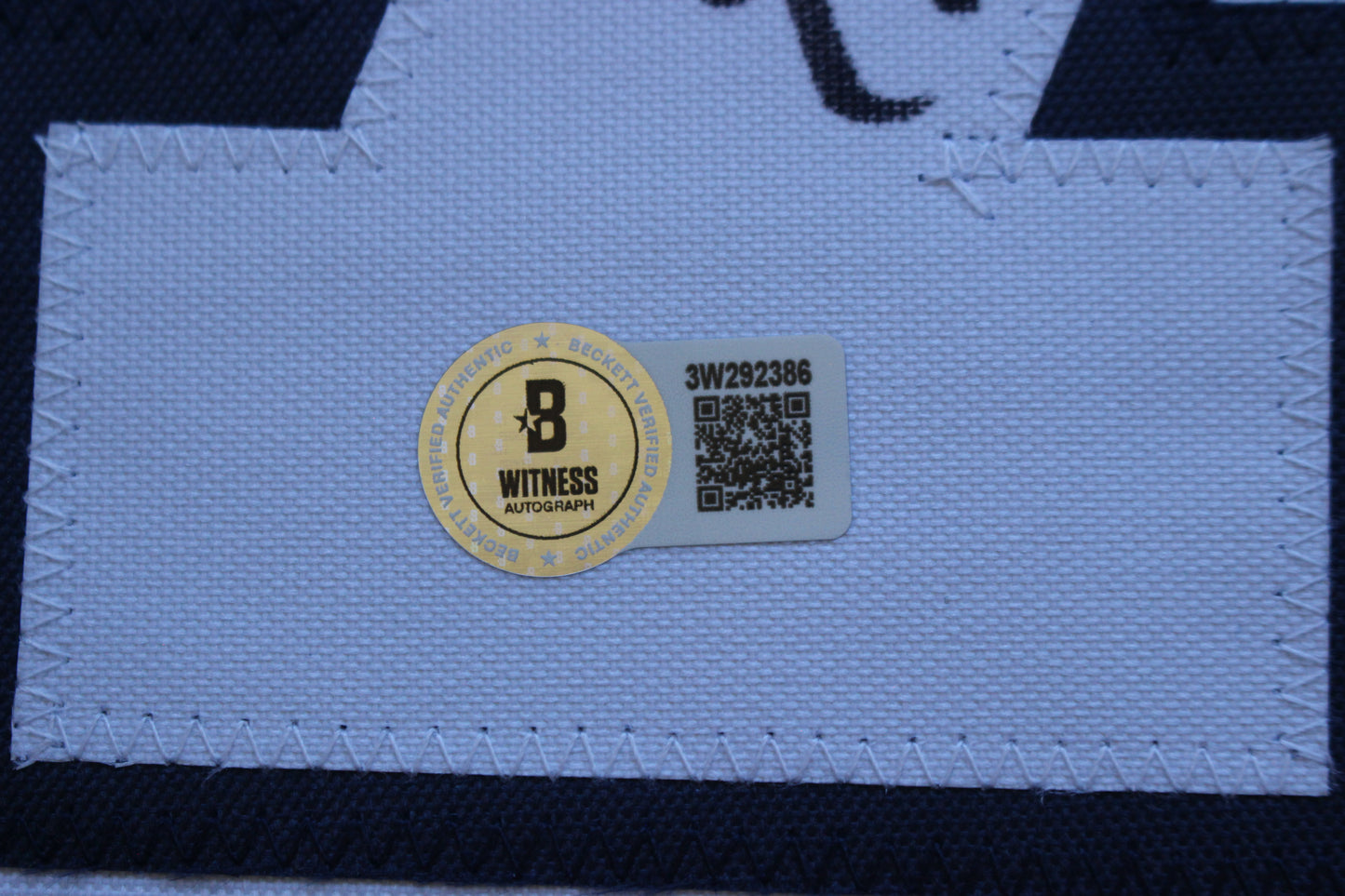ED TOO TALL JONES DALLAS COWBOYS SIGNED ROAD JERSEY BAS COA