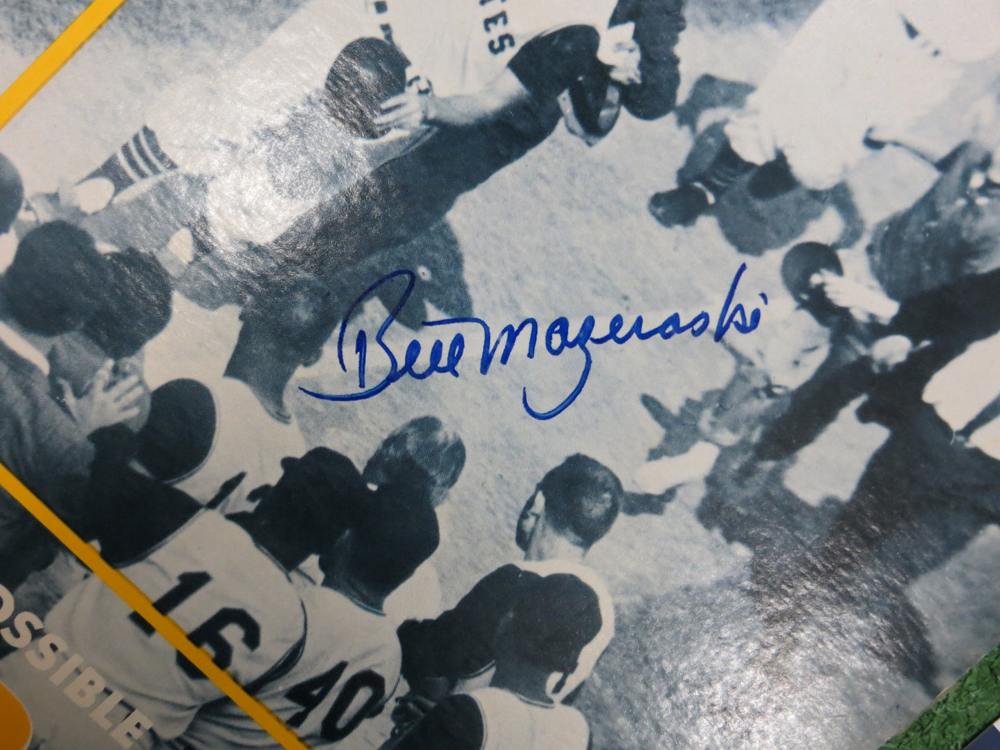 BILL MAZEROSKI SIGNED The Impossible Pirates Album Record PITTSBURGH JSA COA