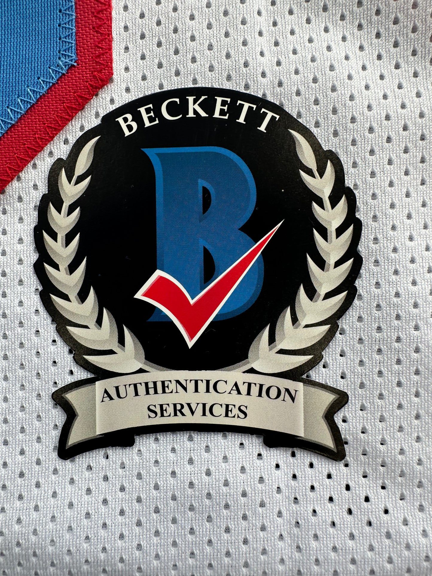 EARL CAMPBELL SIGNED WHITE FOOTBALL JERSEY Houston Oilers w/ "HOF 91" BAS COA