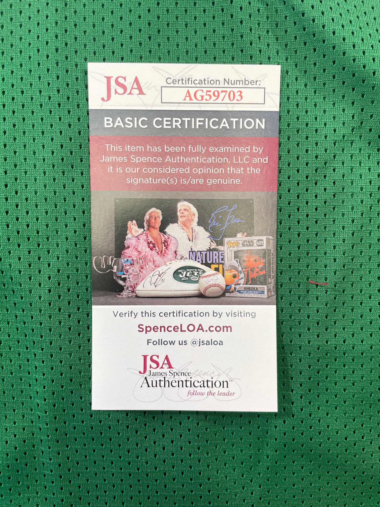 BILLY JOE DUPREE MICHIGAN STATE SPARTANS SIGNED JERSEY w/INSCs XL JSA COA