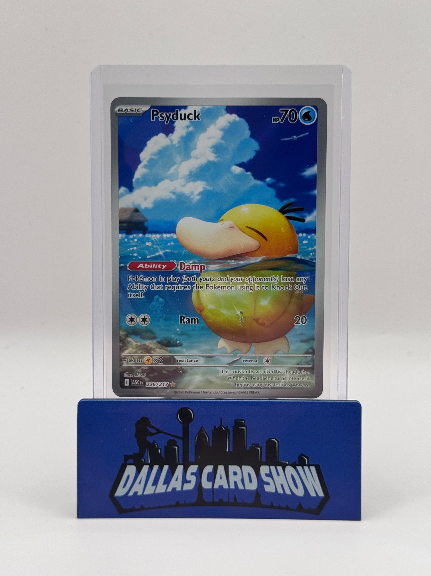 2026 Pokemon - Psyduck (Illustration Rare) - 226/217 Ascended Heroes NM
