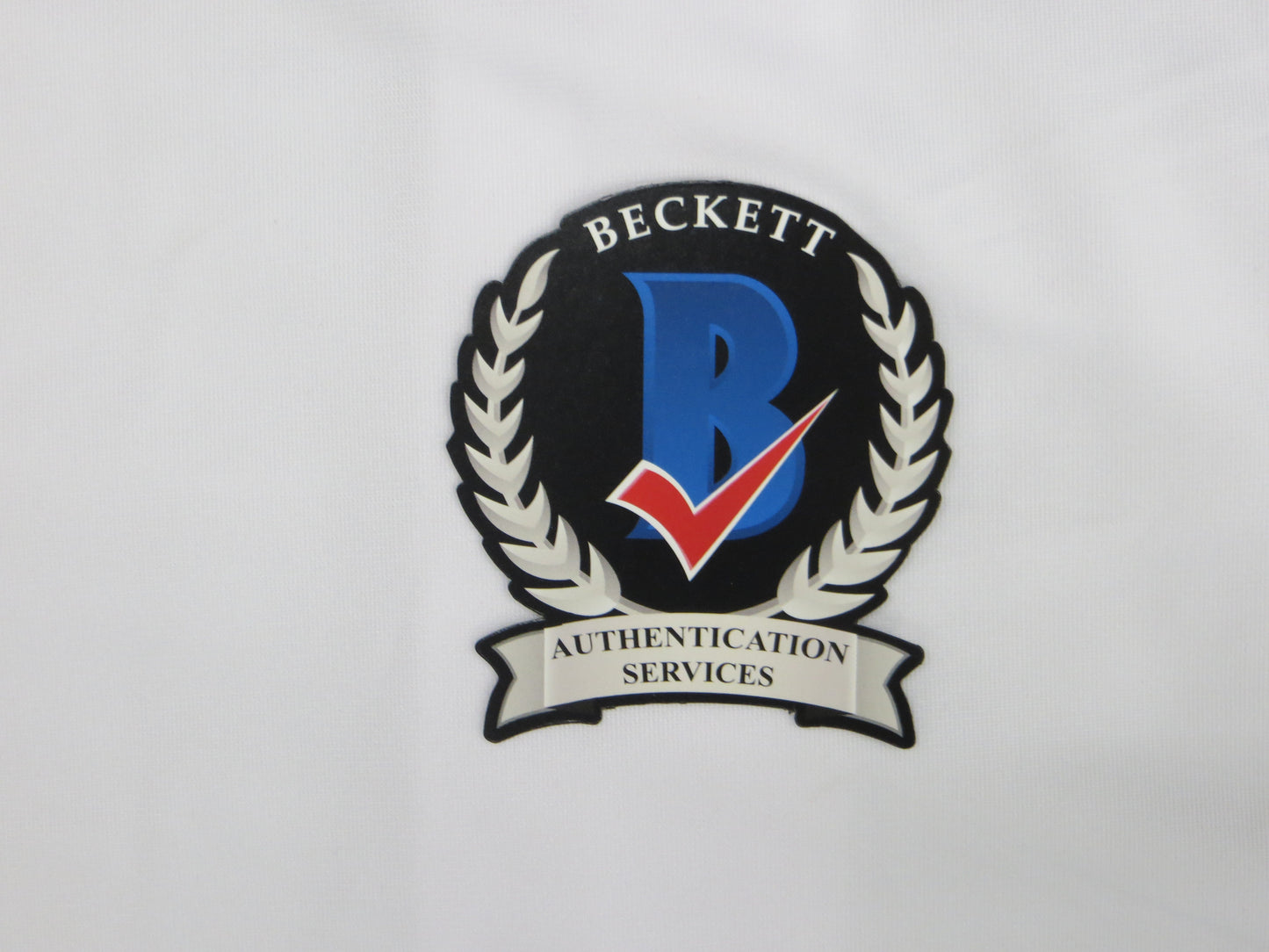 MICHAEL YOUNG TEXAS RANGERS SIGNED WHITE JERSEY size L BAS COA