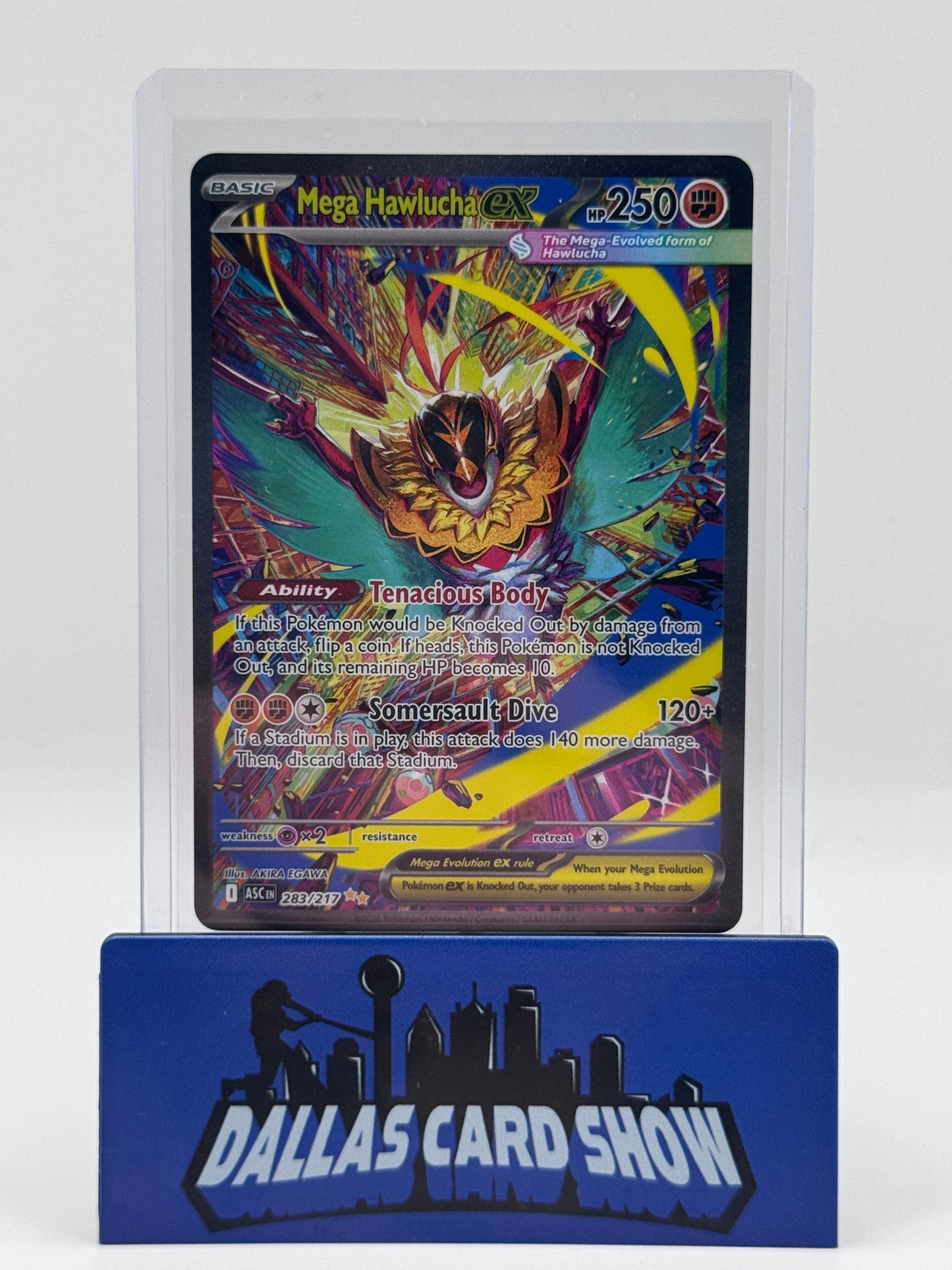 2026 Pokemon - Mega Hawlucha ex (SIR) - 283/217 Ascended Heroes NM