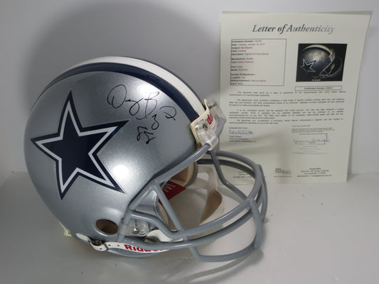DEZ BRYANT SIGNED AUTHENTIC DALLAS COWBOYS RIDDELL Full Size HELMET JSA LOA