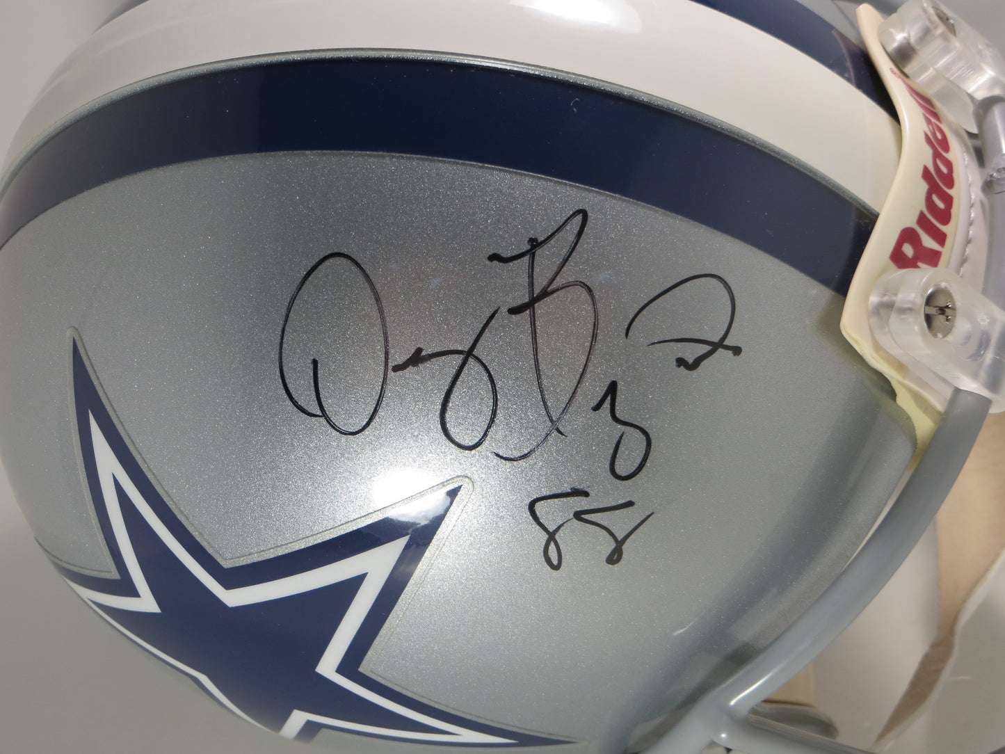 DEZ BRYANT SIGNED AUTHENTIC DALLAS COWBOYS RIDDELL Full Size HELMET JSA LOA