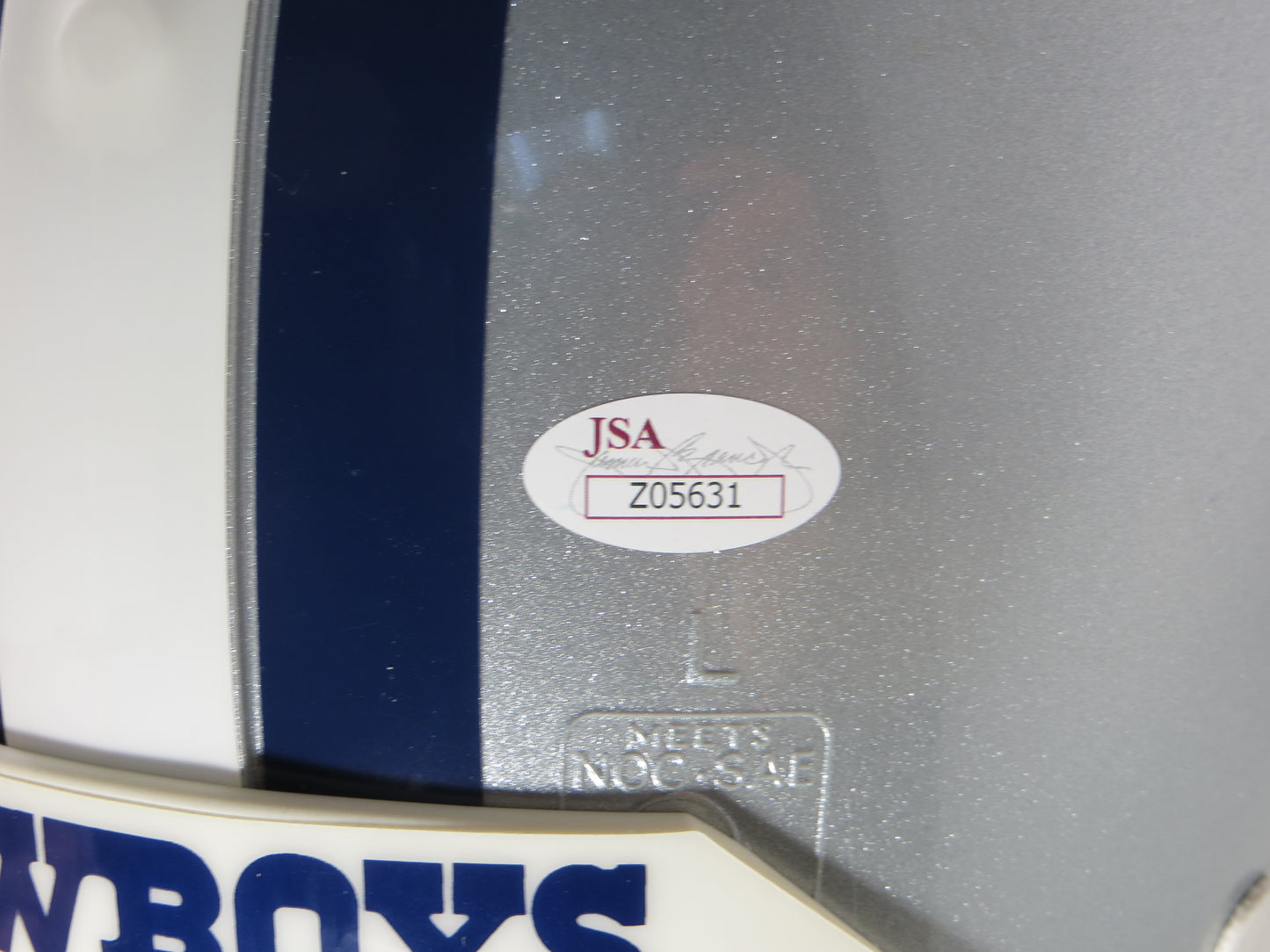 DEZ BRYANT SIGNED AUTHENTIC DALLAS COWBOYS RIDDELL Full Size HELMET JSA LOA