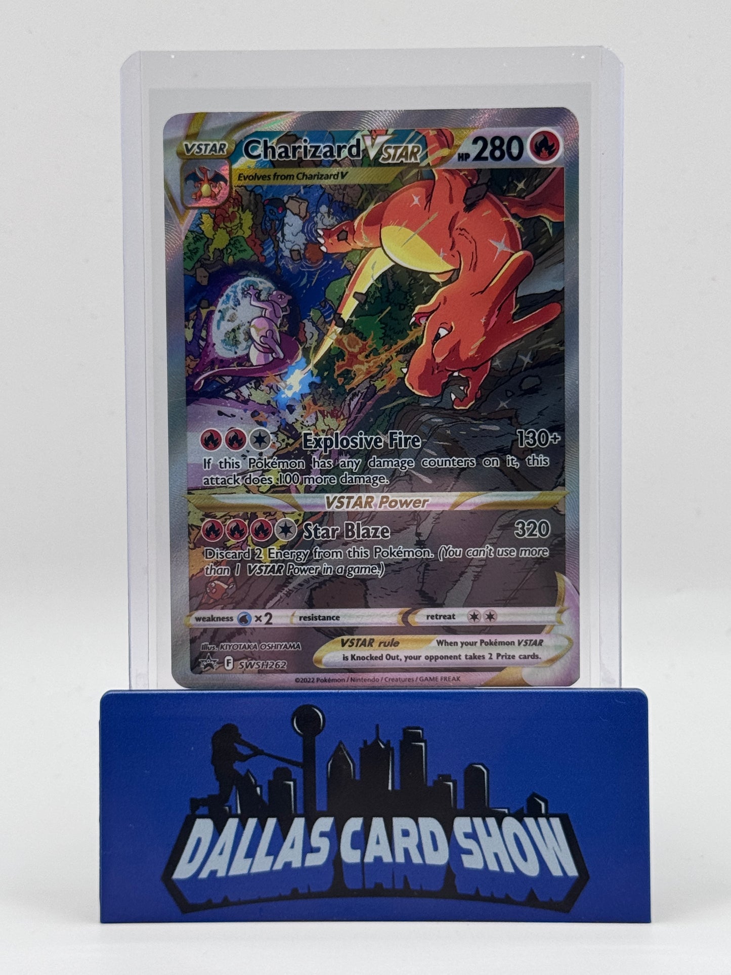 2022 Pokemon - Charizard VSTAR (Alt Art) - SWSH262 Black Star Promo NM