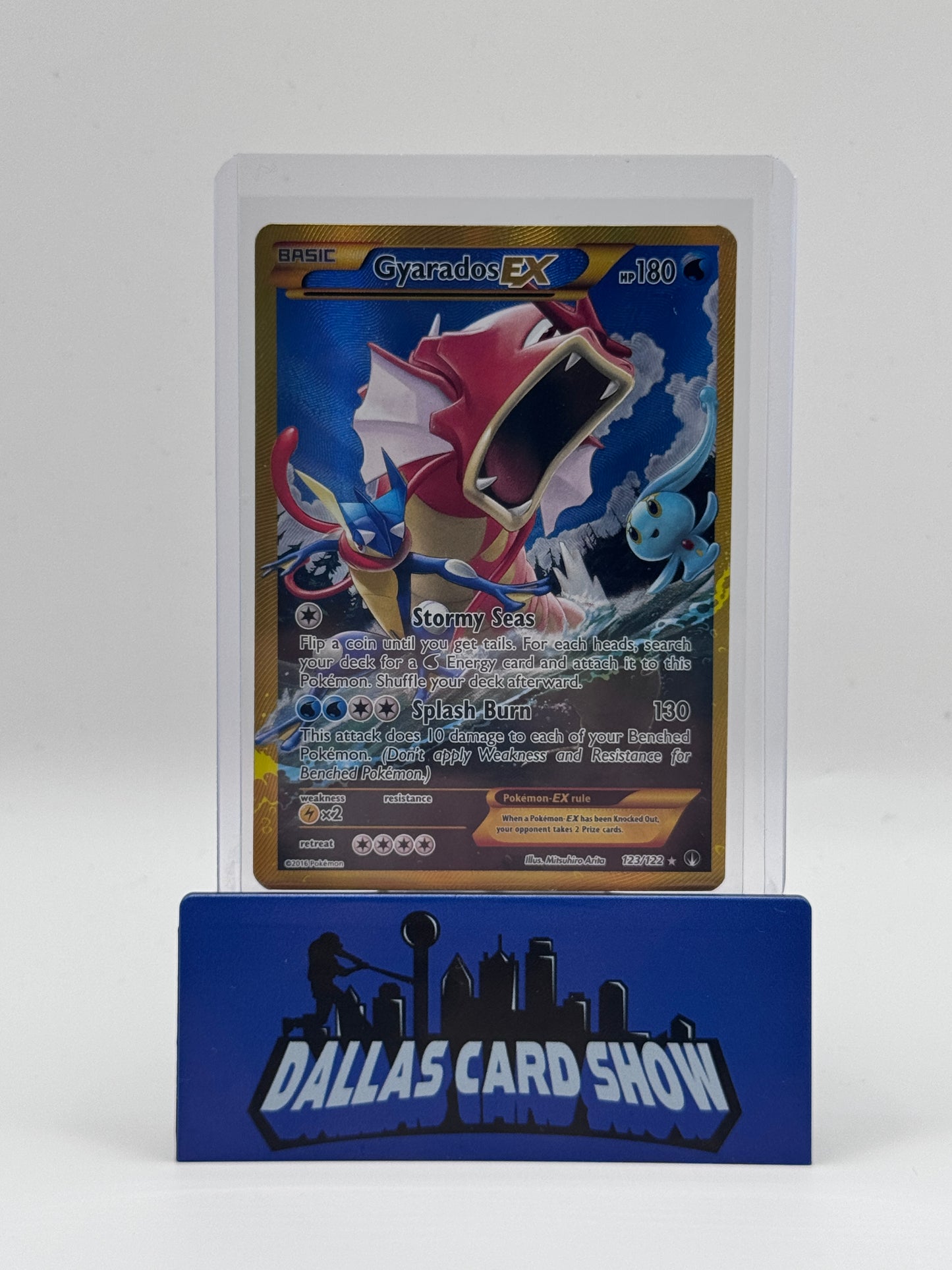 2016 Pokemon - Gyarados EX (Secret) - 123/122 XY BREAKpoint HP