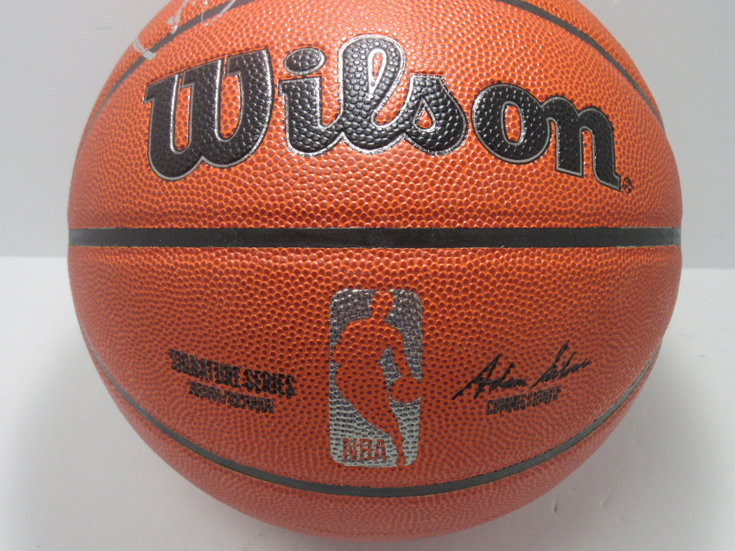 DENNIS RODMAN CHICAGO BULLS SIGNED WILSON BASKETBALL BAS COA