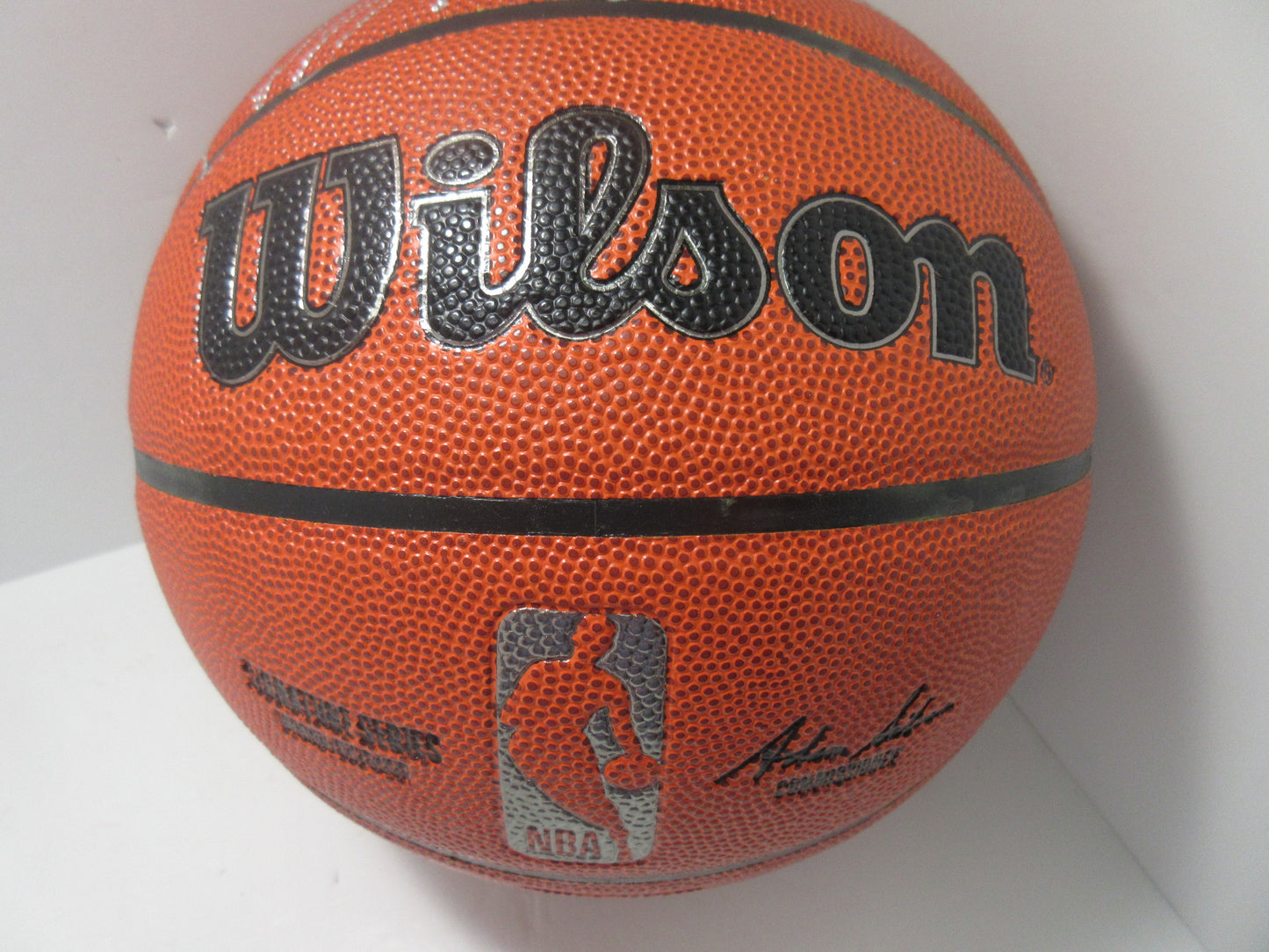 DENNIS RODMAN CHICAGO BULLS SIGNED WILSON BASKETBALL BAS COA