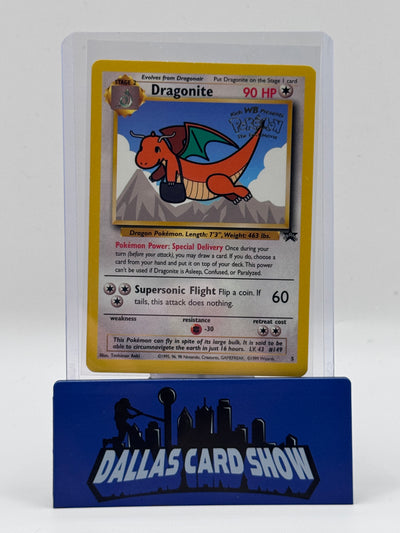 1999 Pokemon - Dragonite (WB Stamp) - #5 Black Star Promo LP