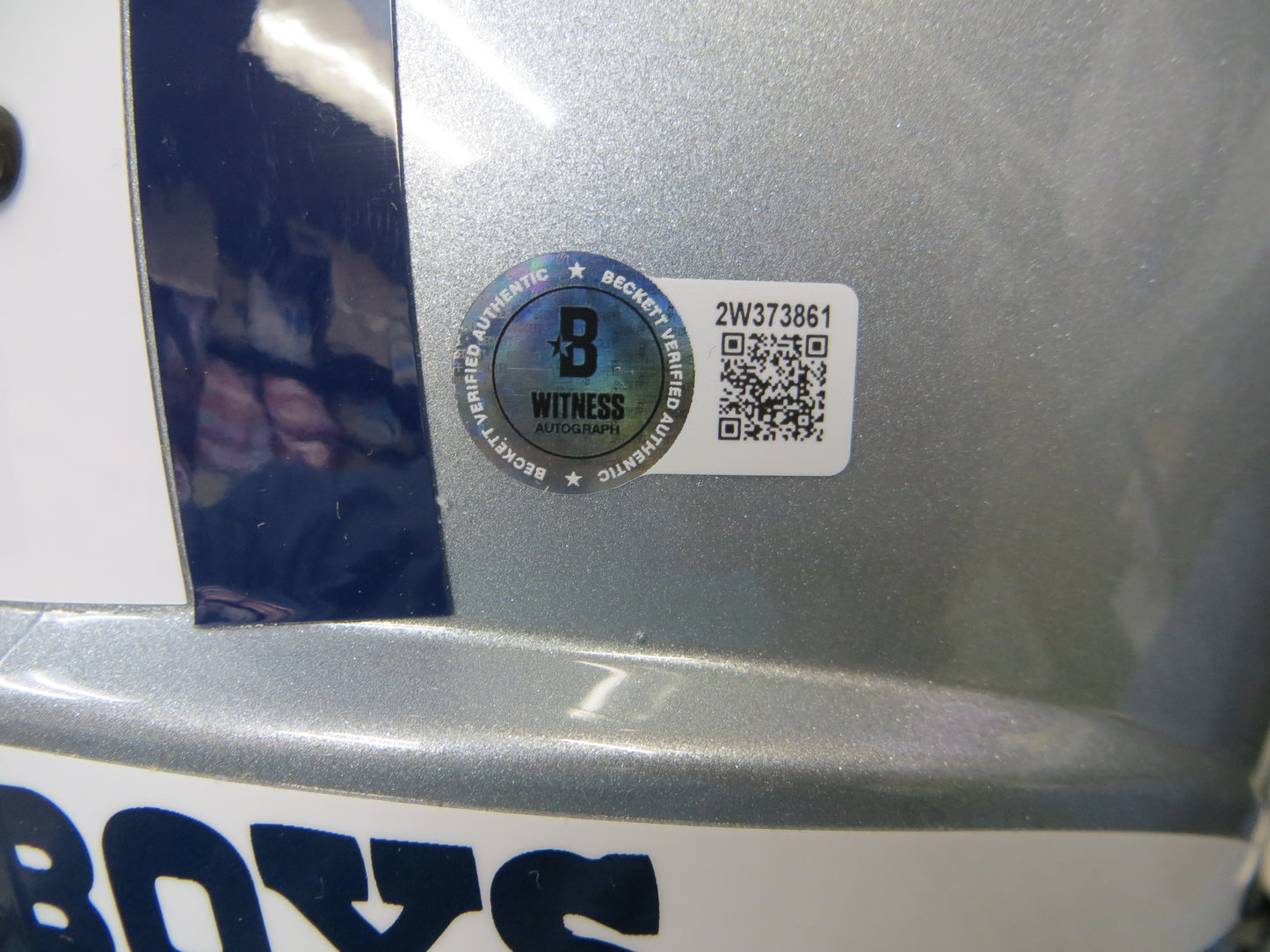 DREW PEARSON DALLAS COWBOYS SIGNED Riddell FULL SIZE Helmet w/HOF BAS COA