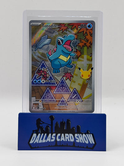 2026 Pokemon - Totodile (Illustration Rare) - MEP048 First Partner Collection NM