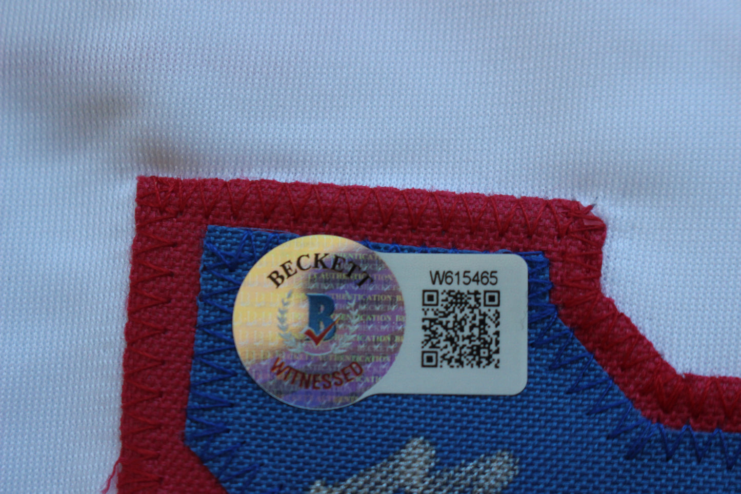 JOSE CANSECO RANGERS WHITE #33 "GO RANGERS"