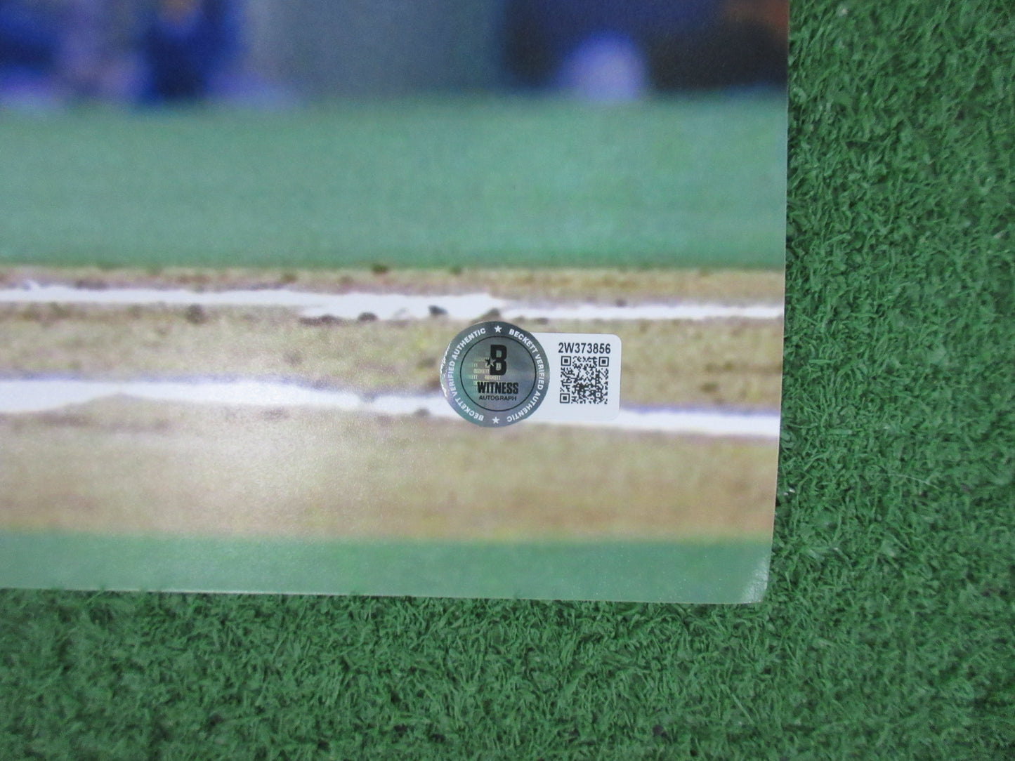 BO JACKSON KANSAS CITY ROYALS SIGNED 16x20 PHOTO LA Raiders BAS COA