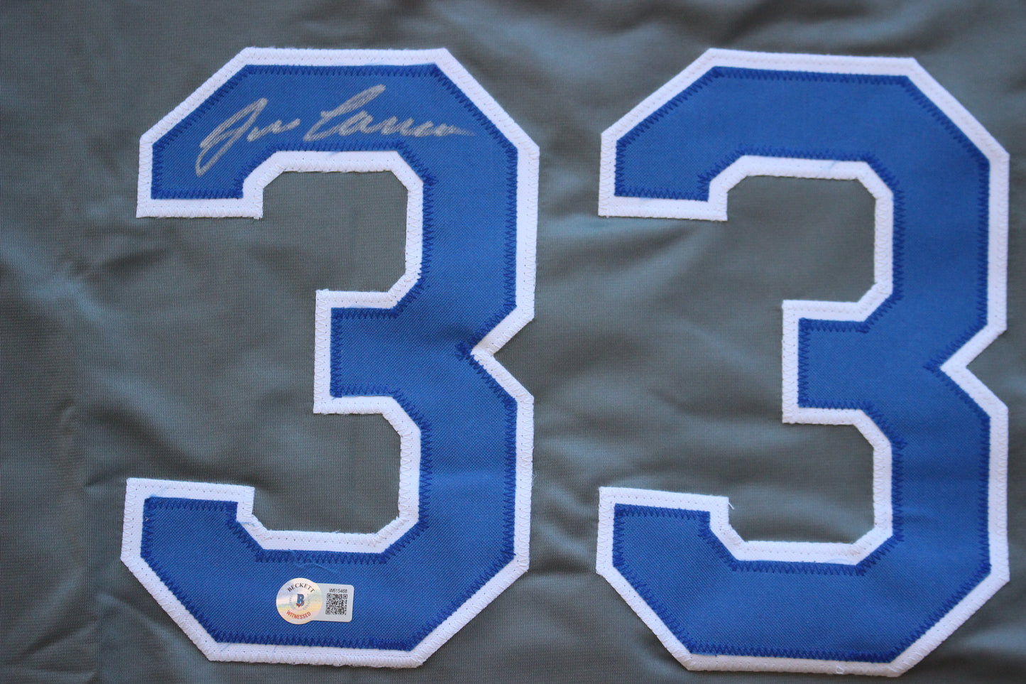JOSE CANSECO RANGERS GRAY #33 no INSC