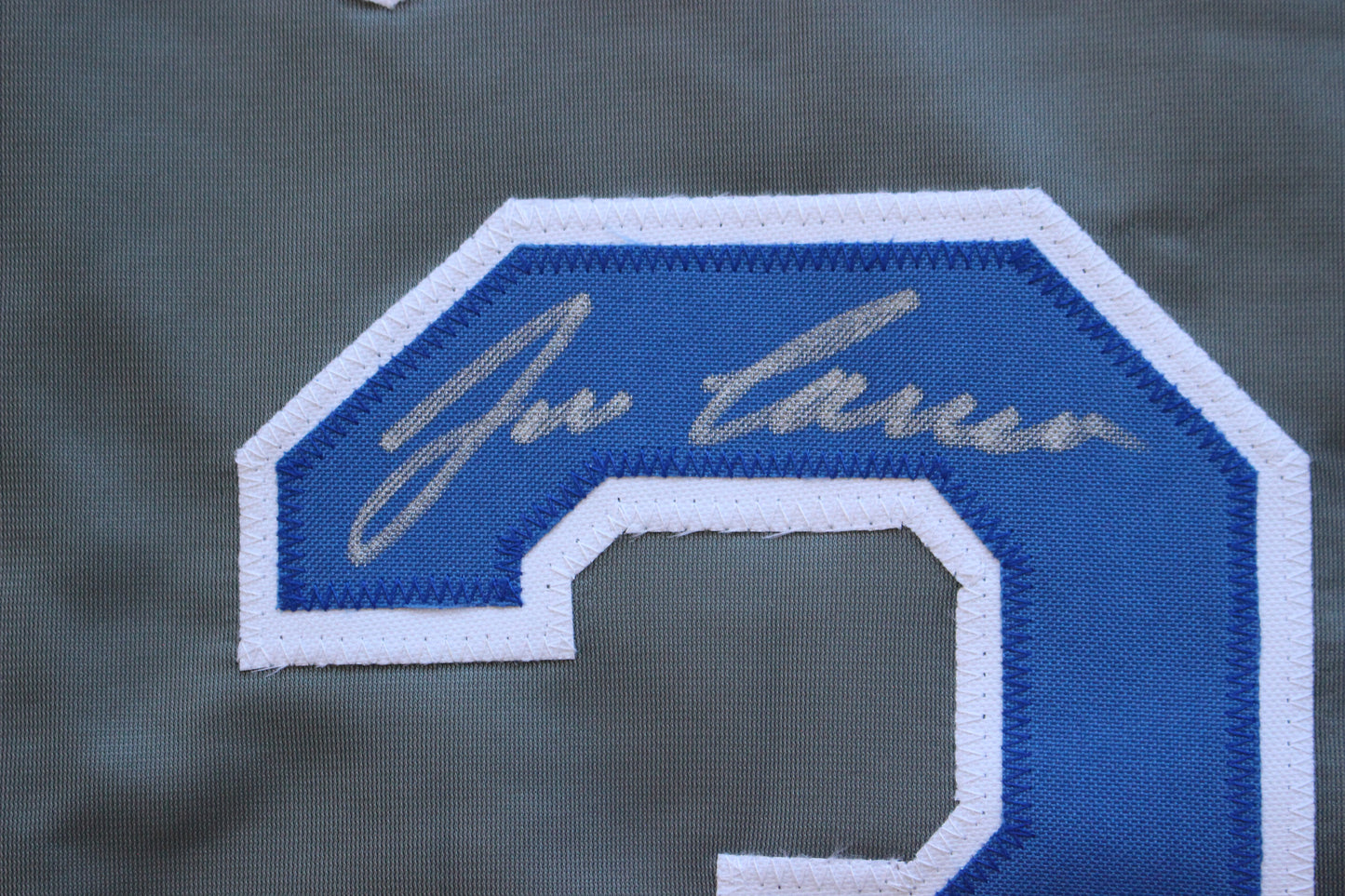 JOSE CANSECO RANGERS GRAY #33 no INSC