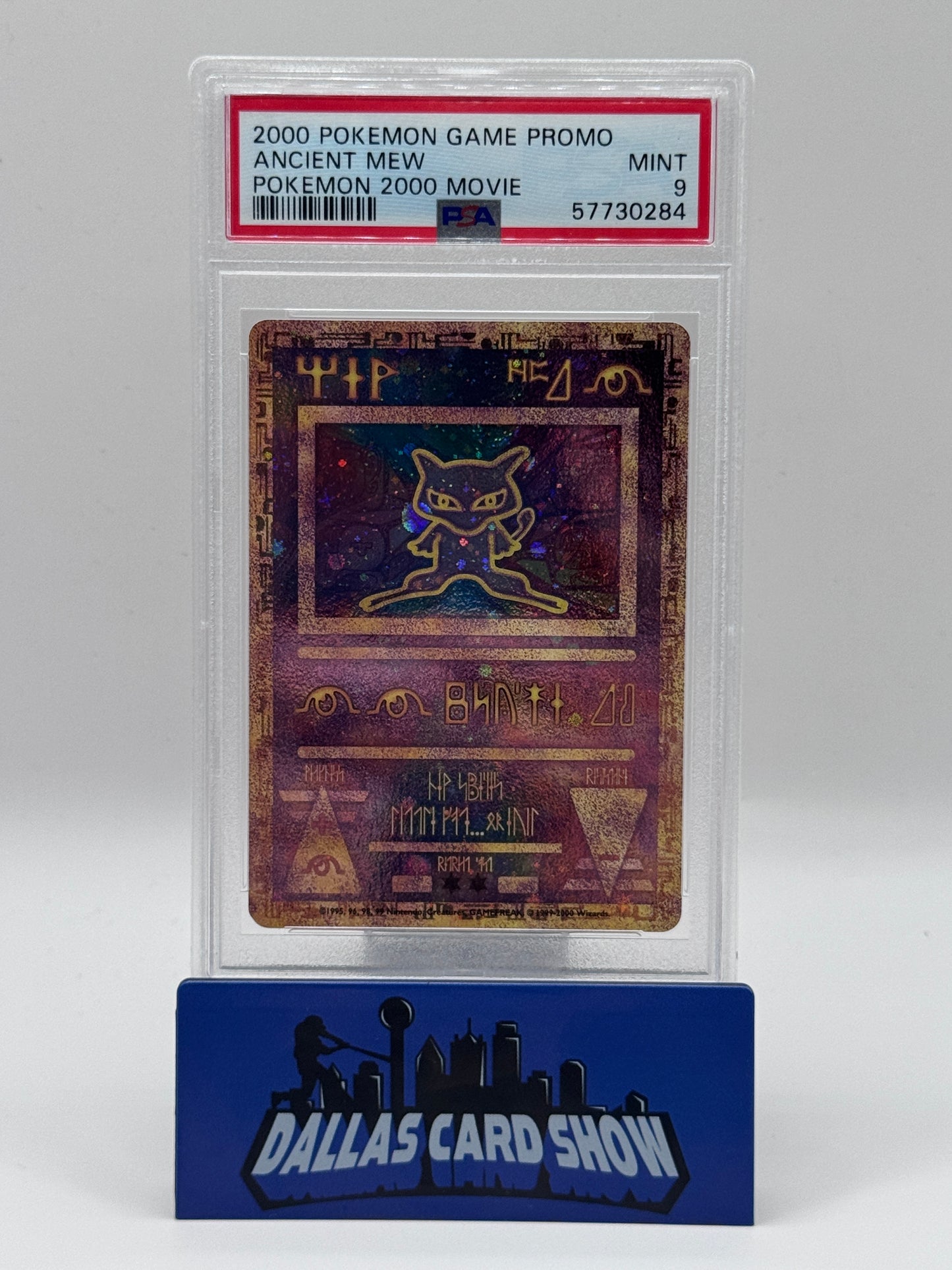 2000 Pokemon Game - Ancient Mew (Promo) - Pokemon 2000 Movie PSA 9