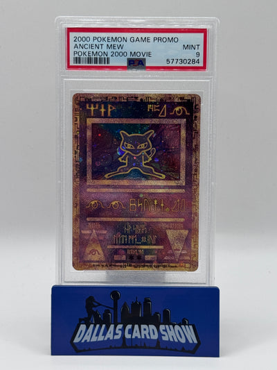 2000 Pokemon Game - Ancient Mew (Promo) - Pokemon 2000 Movie PSA 9