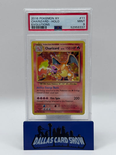 2016 Pokemon - Charizard (Holo) - 11/108 XY Evolutions PSA 9