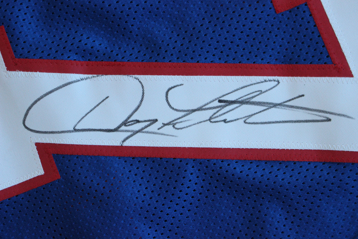 DOUG FLUTIE BUFFALO BILLS SIGNED FOOTBALL JERSEY BC Eagles Patriots JSA