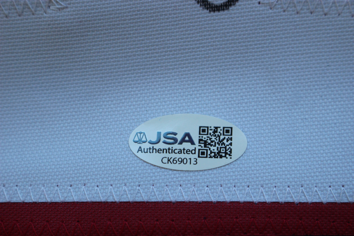 DOUG FLUTIE BUFFALO BILLS SIGNED FOOTBALL JERSEY BC Eagles Patriots JSA
