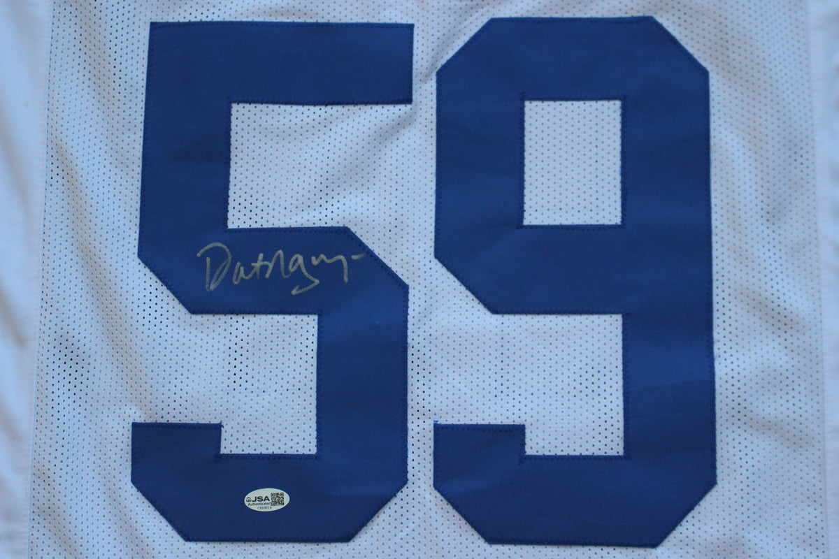 DAT NGUYEN SIGNED FOOTBALL HOME JERSEY Dallas Cowboys Aggies JSA