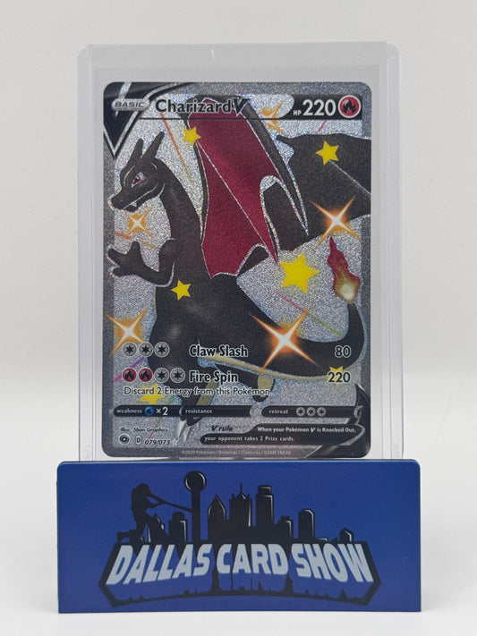 2020 Pokemon - Charizard V (Secret) - 079/073 Champion's Path NM