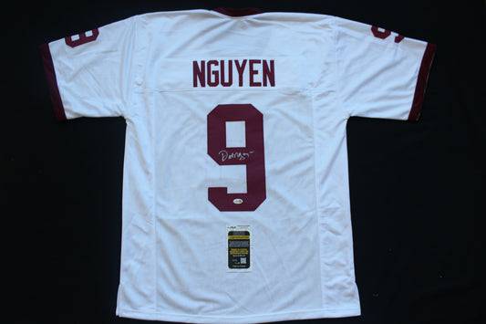DAT NGUYEN SIGNED FOOTBALL Home JERSEY Texas A&M Aggies Cowboys JSA