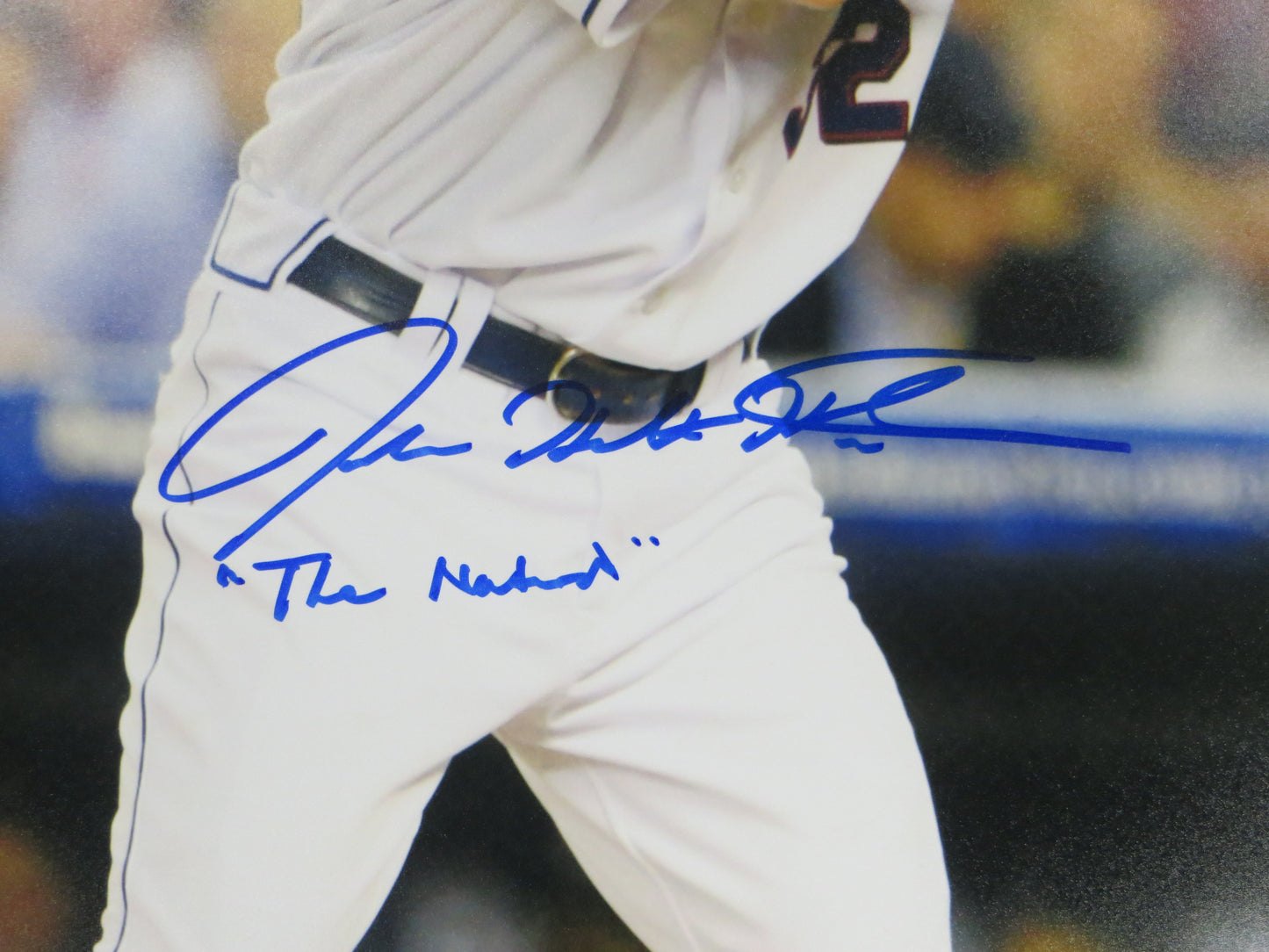 JOSH HAMILTON Full Name TEXAS RANGERS SIGNED 16x20 PHOTO w/TheNatural BAS