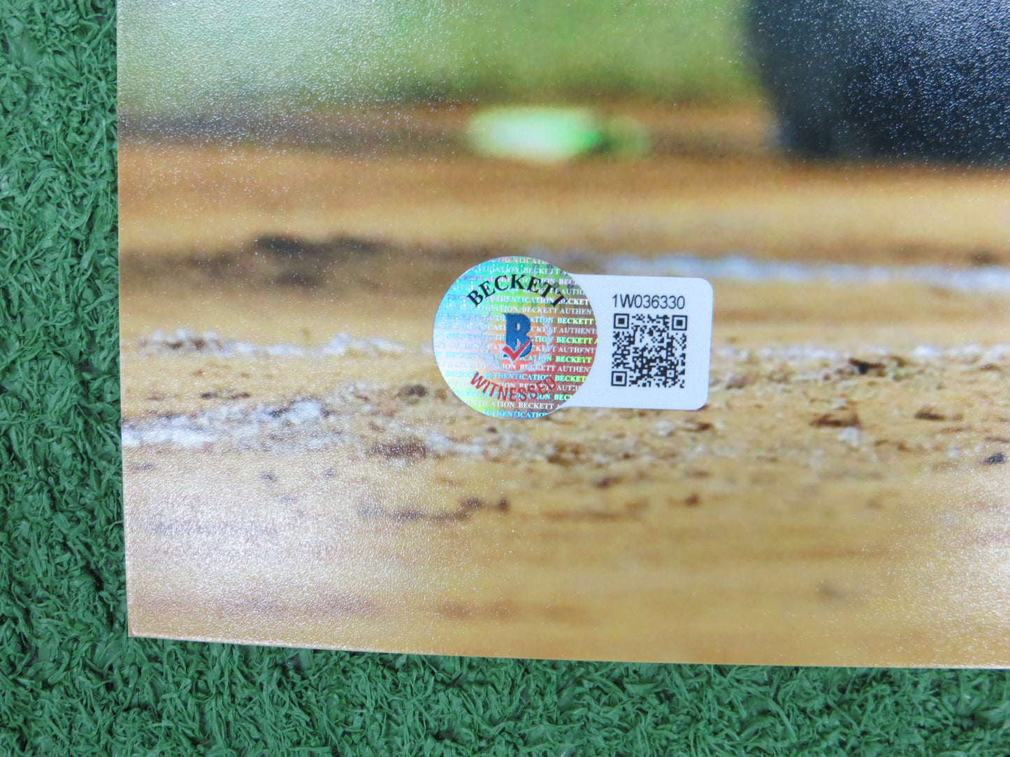 JOSH HAMILTON TEXAS RANGERS SIGNED HOME RUN DERBY w/INSC BAS COA