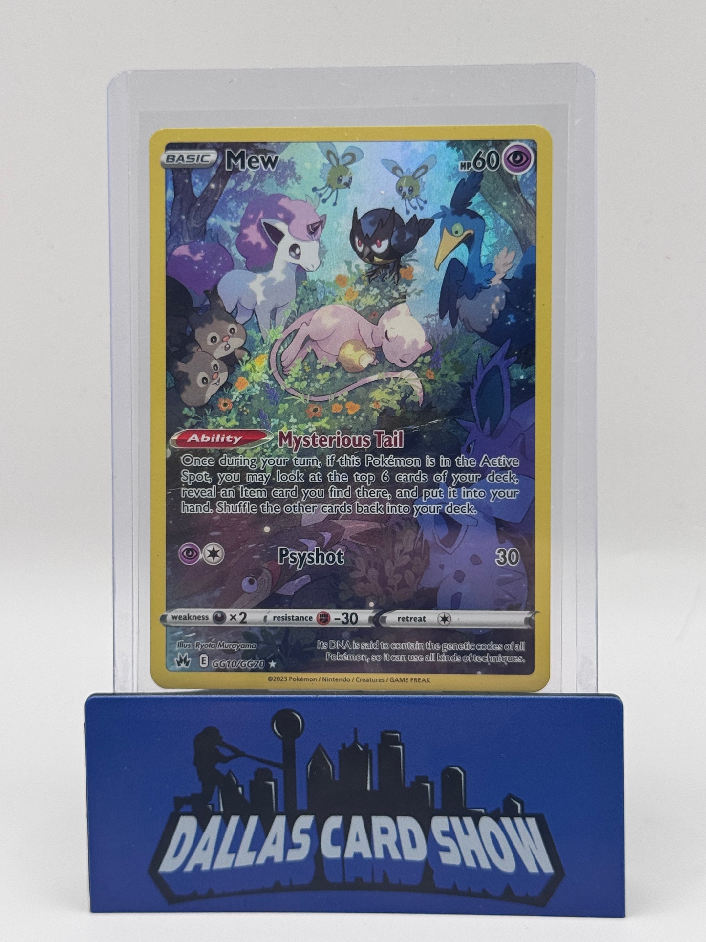 2023 Pokemon - Mew (Galarian Gallery) - GG10/GG70 Crown Zenith NM