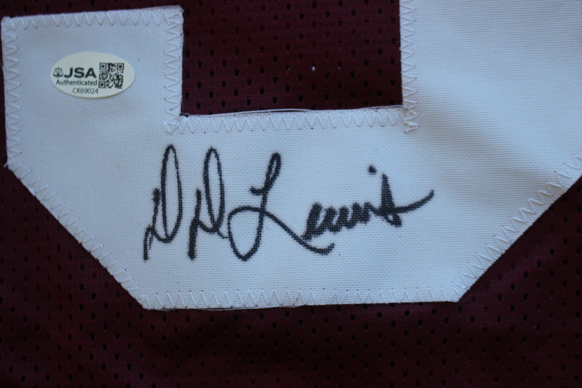 DD LEWIS MISSISSIPPI STATE BULLDOGS SIGNED JERSEY Dallas Cowboys XL w/INSC JSA