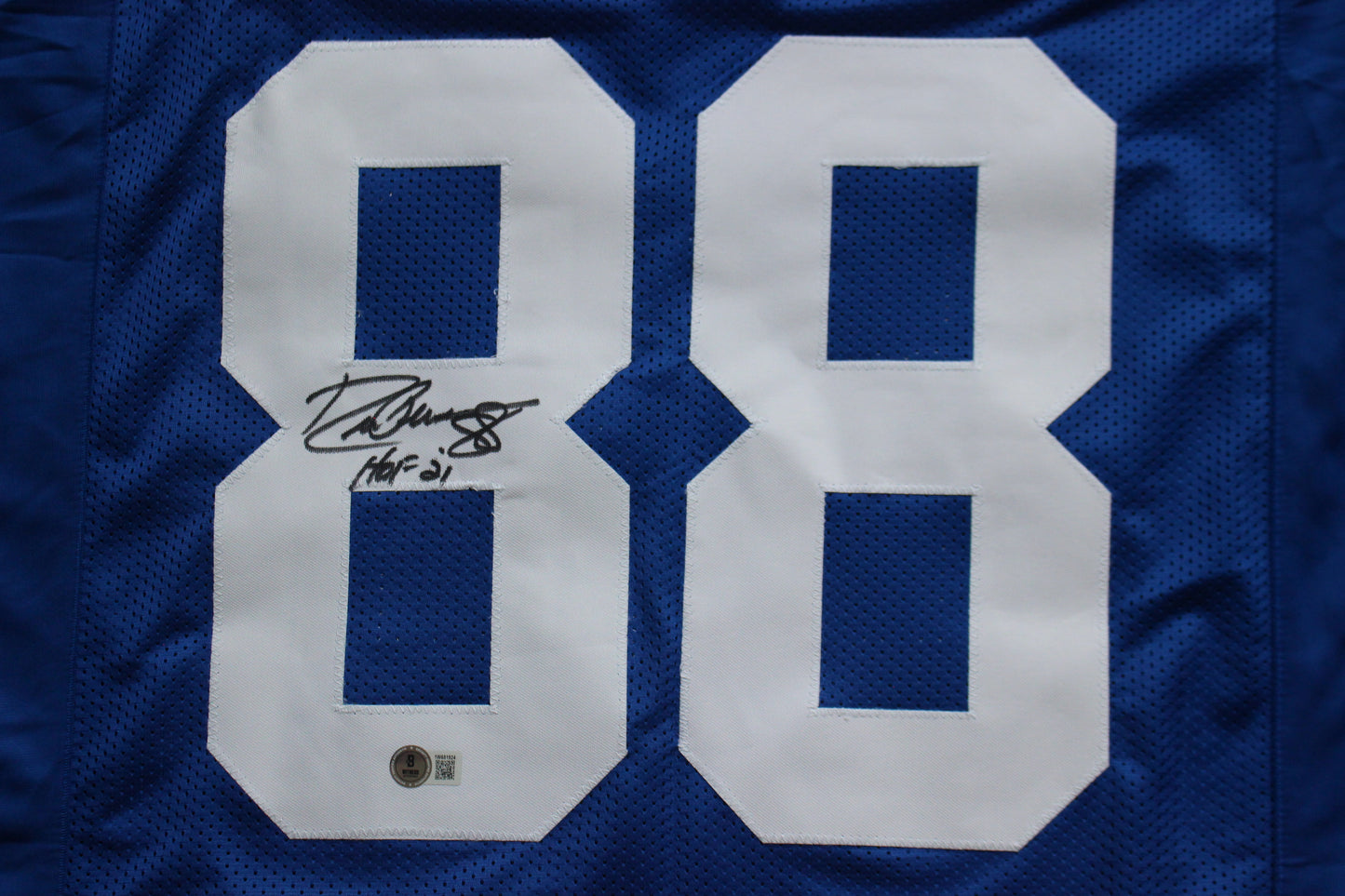 DREW PEARSON DALLAS COWBOYS SIGNED Throwback JERSEY w/HOF21 BAS COA