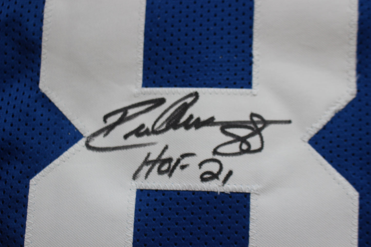 DREW PEARSON DALLAS COWBOYS SIGNED Throwback JERSEY w/HOF21 BAS COA