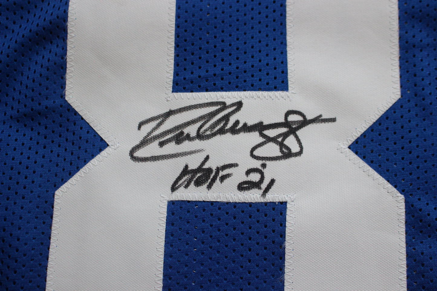 DREW PEARSON DALLAS COWBOYS SIGNED Throwback JERSEY w/HOF21 BAS COA