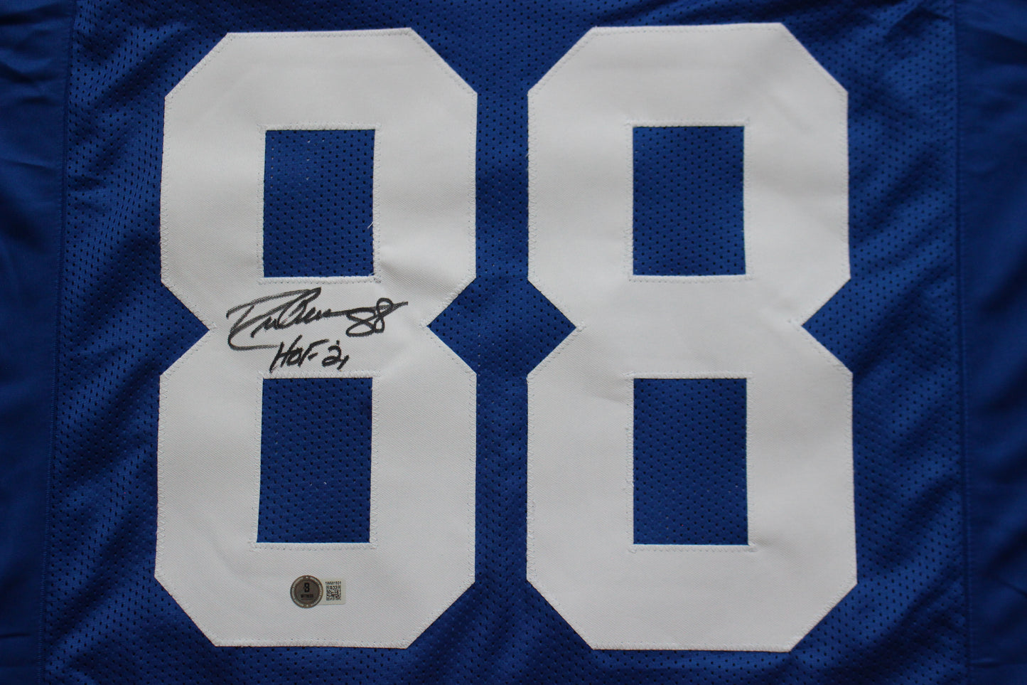 DREW PEARSON DALLAS COWBOYS SIGNED Throwback JERSEY w/HOF21 BAS COA