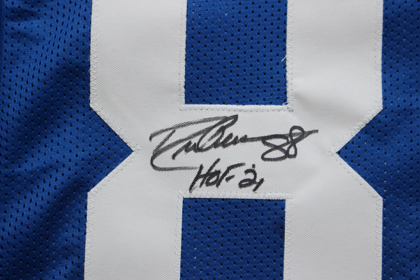 DREW PEARSON DALLAS COWBOYS SIGNED Throwback JERSEY w/HOF21 BAS COA