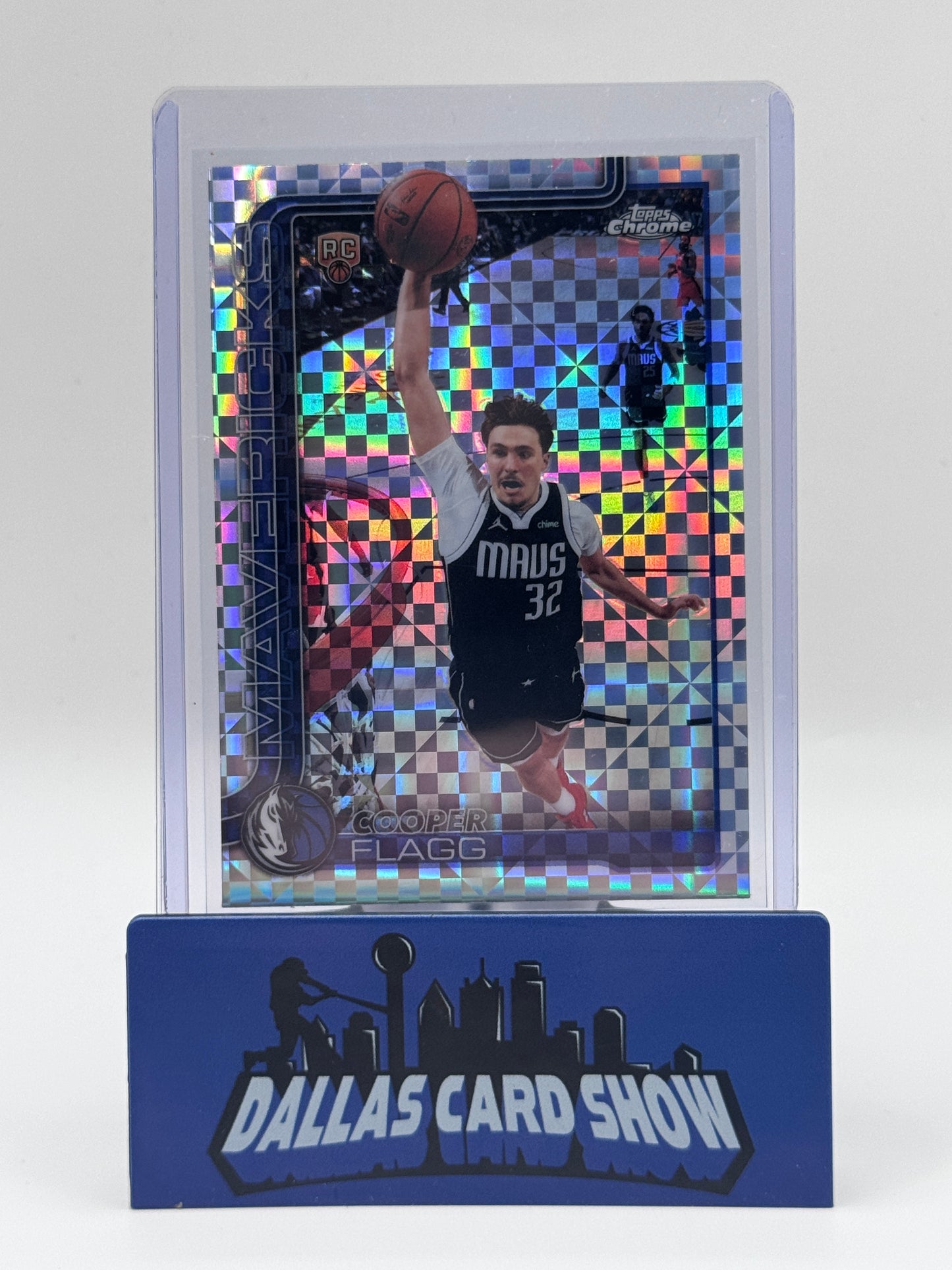 2026 Topps Chrome Update Basketball Cooper Flagg #151 X-Fractor Dallas Mavericks