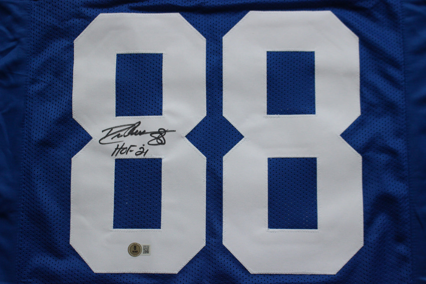 DREW PEARSON DALLAS COWBOYS SIGNED Throwback JERSEY w/HOF21 BAS COA