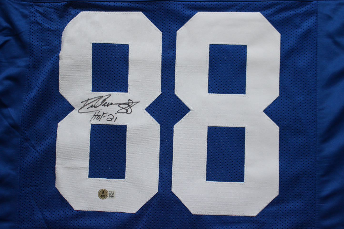 DREW PEARSON DALLAS COWBOYS SIGNED Throwback JERSEY w/HOF21 BAS COA