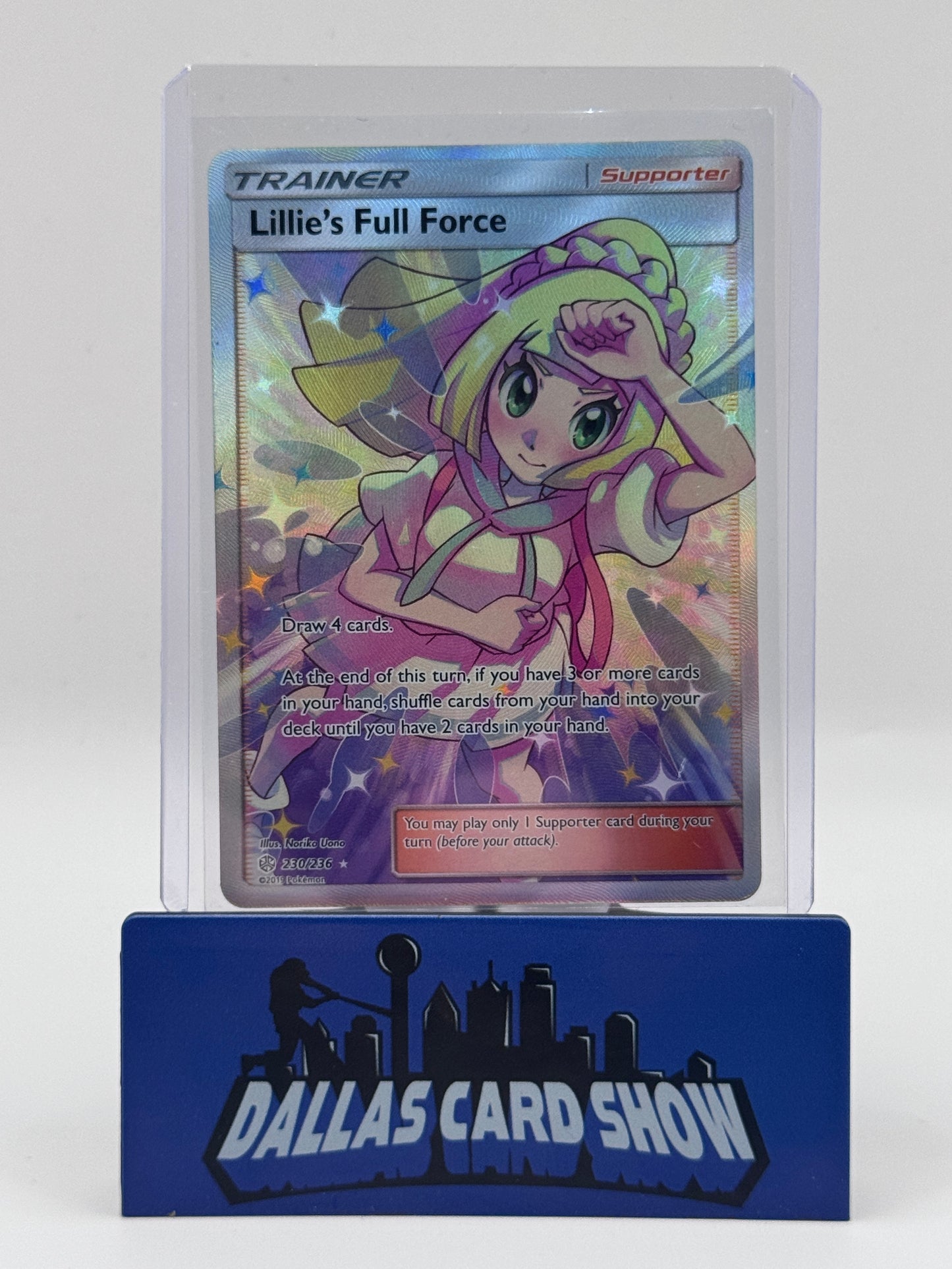 2019 Pokemon - Lillie's Full Force (Full Art) - 230/236 Cosmic Eclipse NM